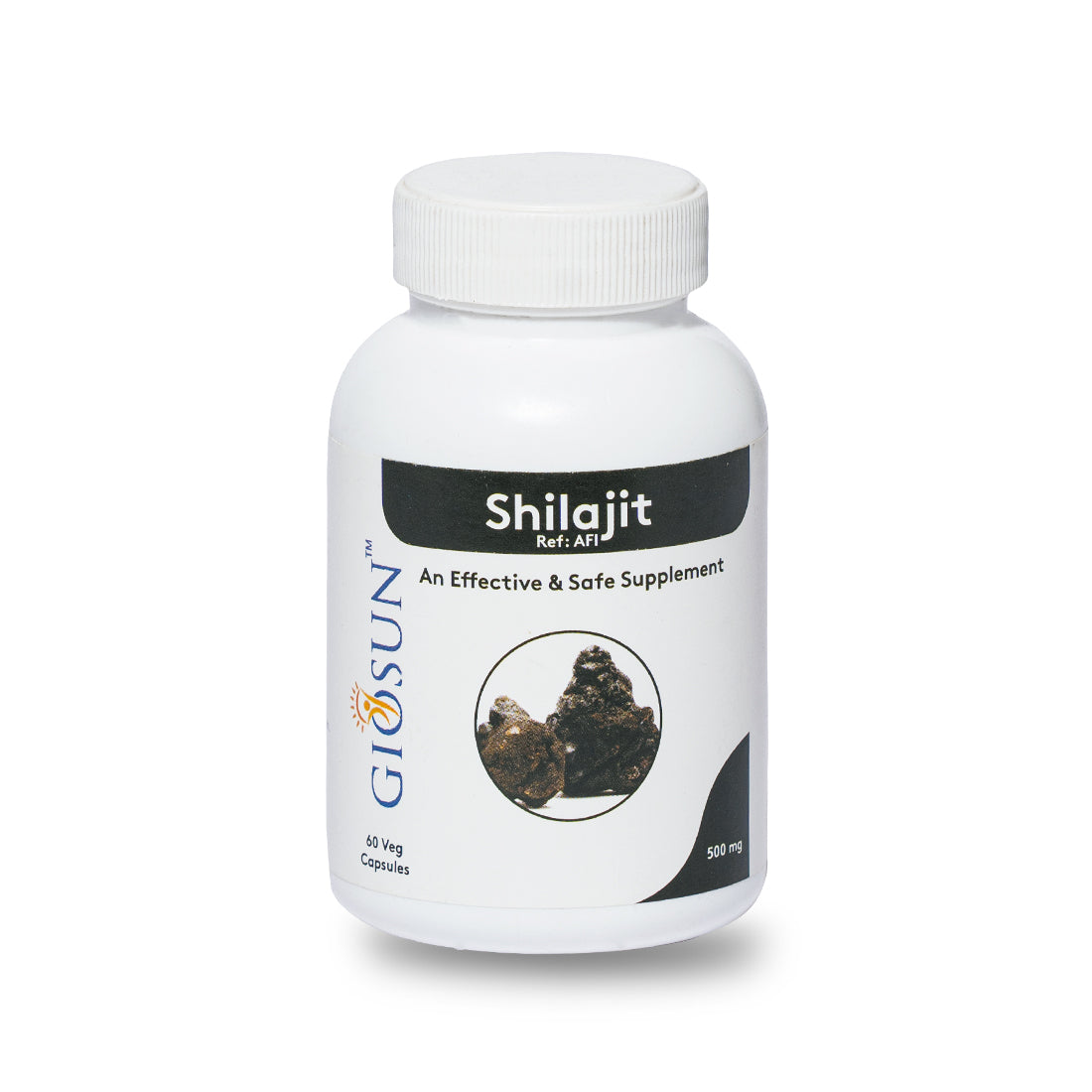 Shilajit Capsules - Helps in Strength, Stamina | increase performance (60 Capsules - 500 mg - Veg)