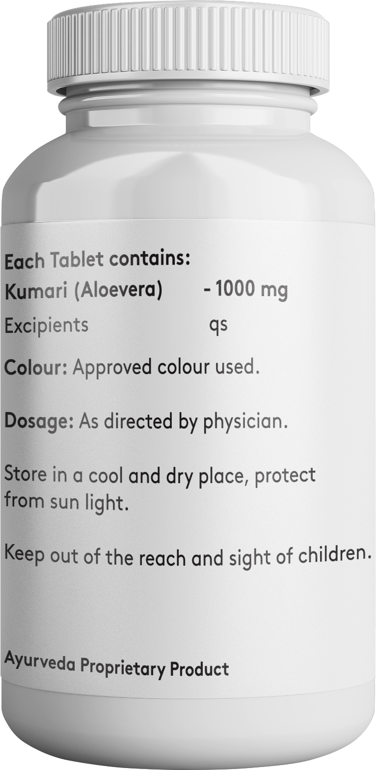 Kumari (Aloevera) - 1000mg Tablet