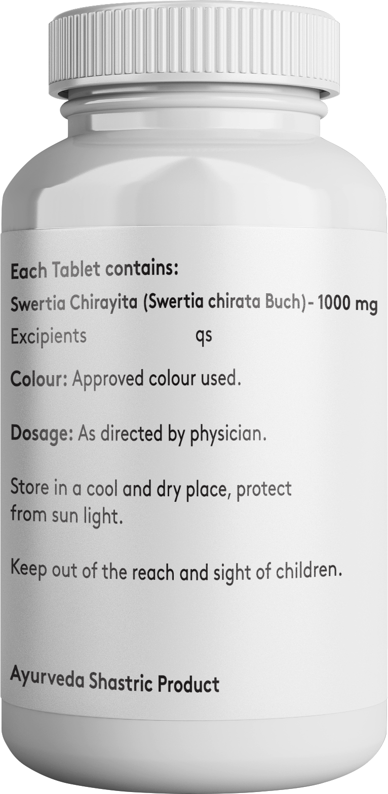 Swertia Chirayita - 1000mg Tablet