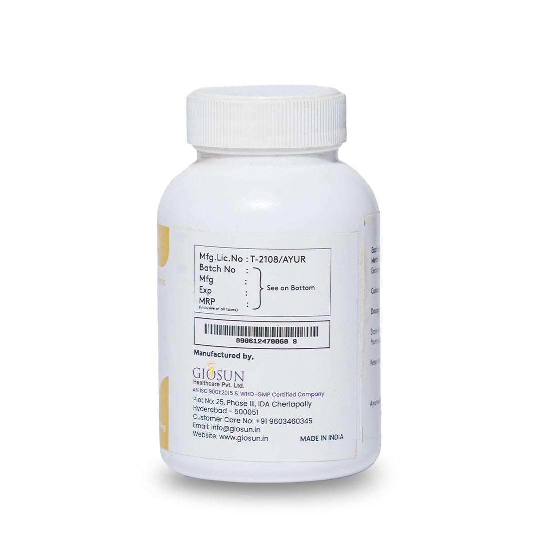 Methi Capsules - Helps to Lower the Risk of Heart & BP | Maintain Sugar Levels (60 Capsules - 500/1000mg - Veg)